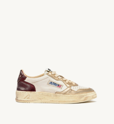 Zapatillas Autry medalist vintage dorada